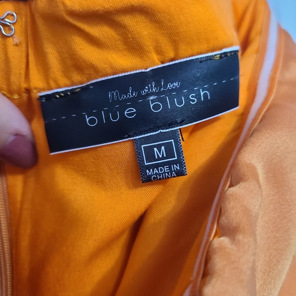 Orange short romper - Picture 2 of 4